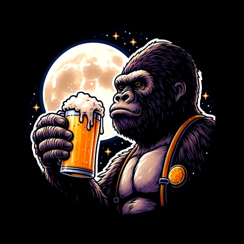 Festive Beer Monkey
