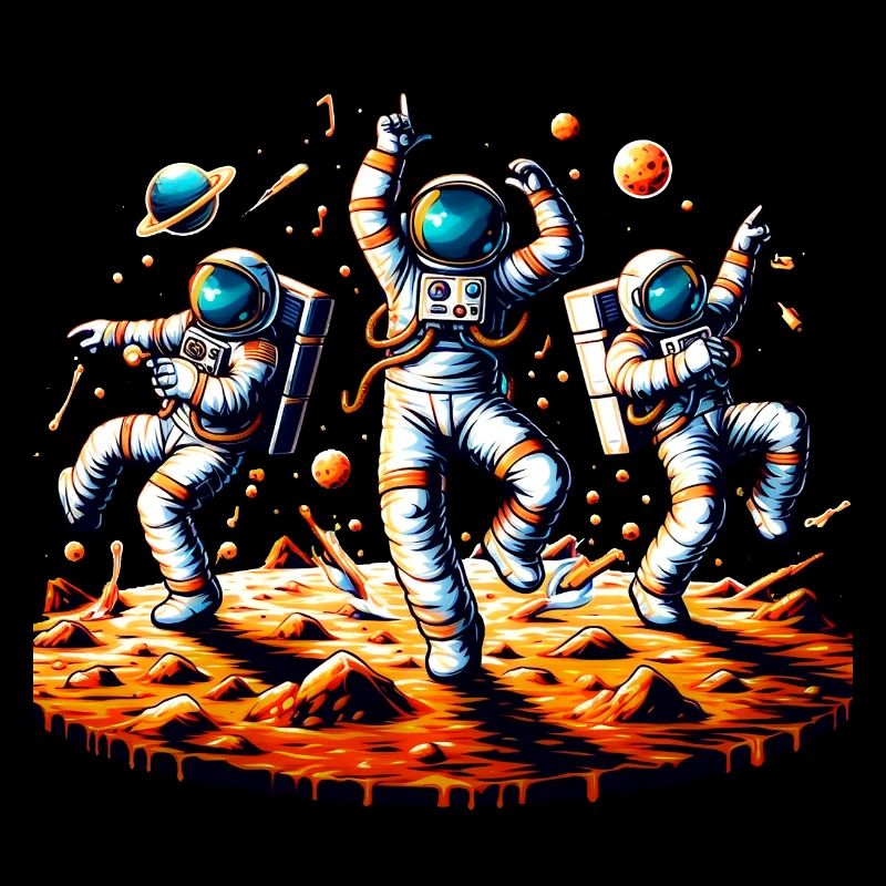 Un Pas Dans L'Espace - Astronaut Danse