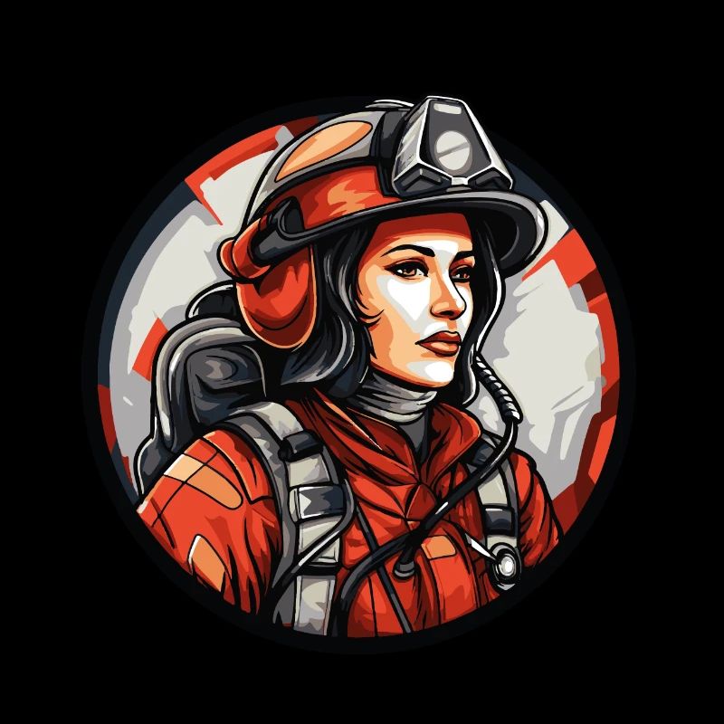Feuerwehrfrau