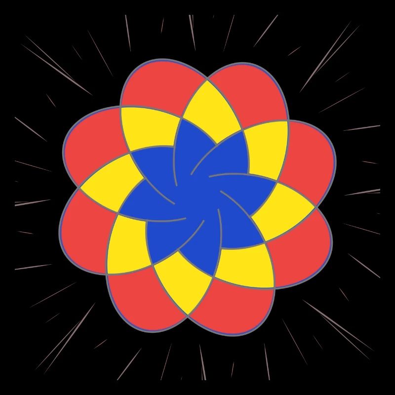 Abstrait avec un motif