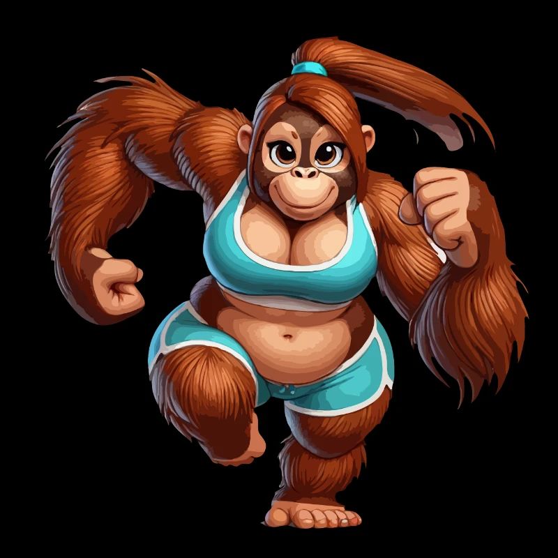 Orangutan runner