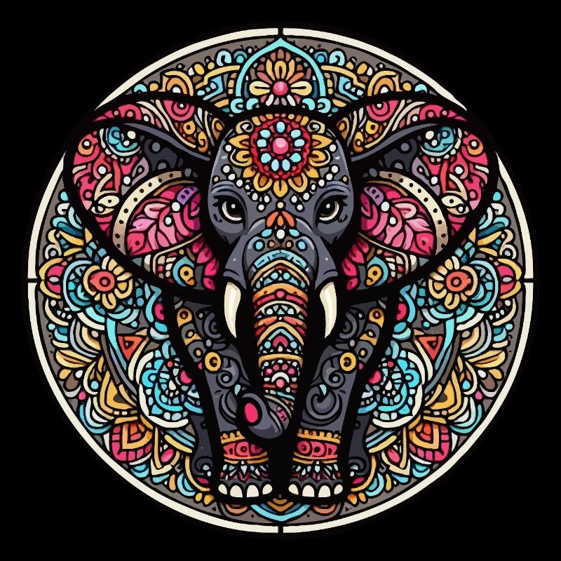 Indian mantra elephant