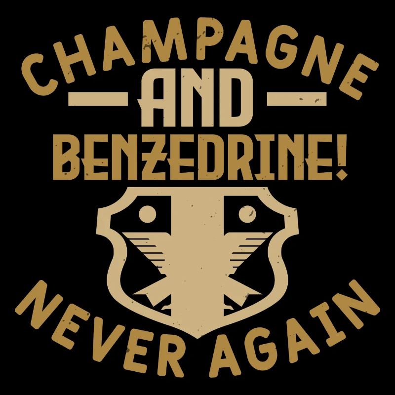 AND BENZEDRINE NEVER AGAIN