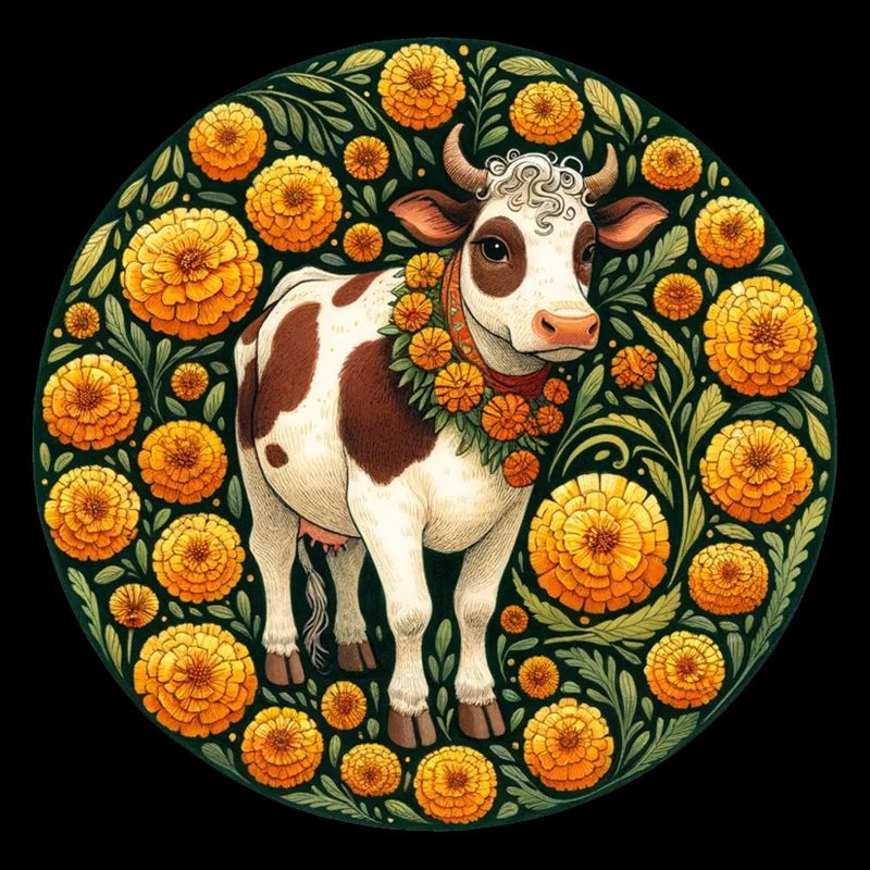 Vache soucieuse