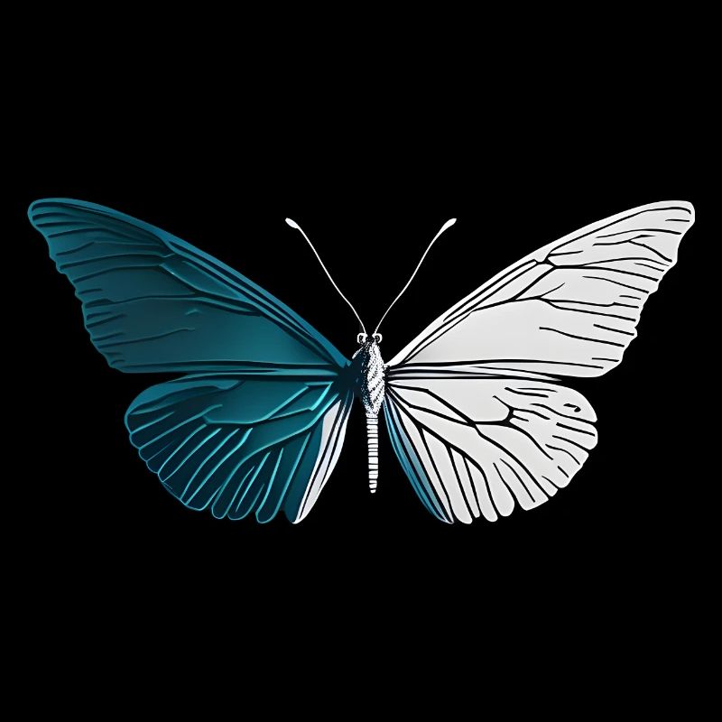 Papillon minimaliste