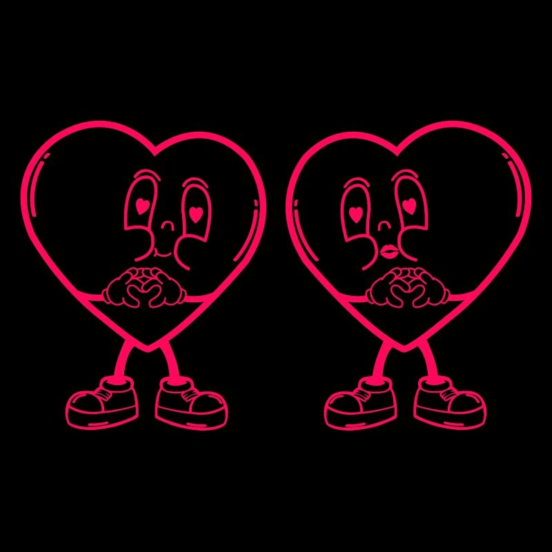 comic hearts love