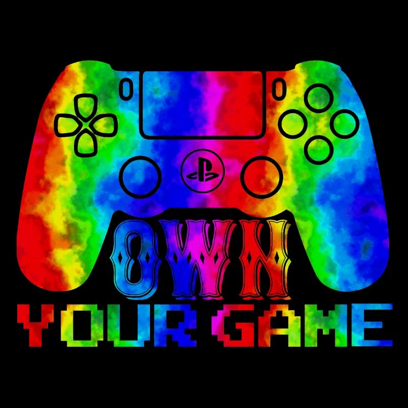 Gamer Game Play Online Computer Gaming Arcade Neon