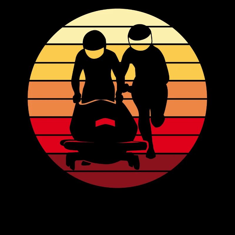 Bobsleigh Bobsleigh Retro Cadeau