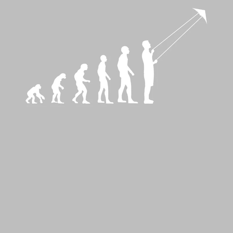 Drachenfliegen Evolution Drachensteigen Geschenk