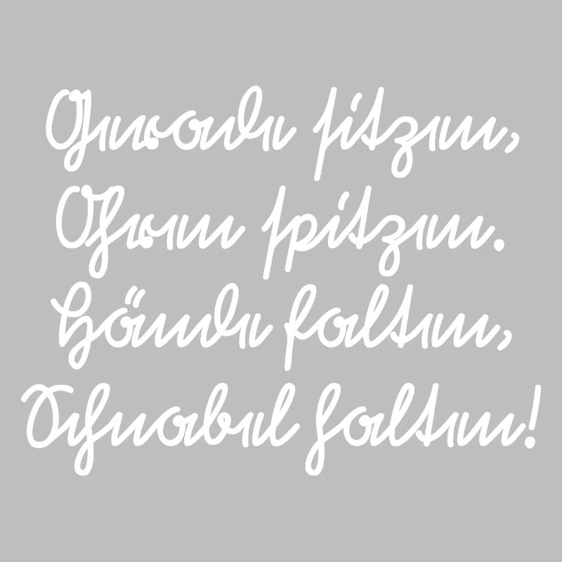 Class rules for the school in German script