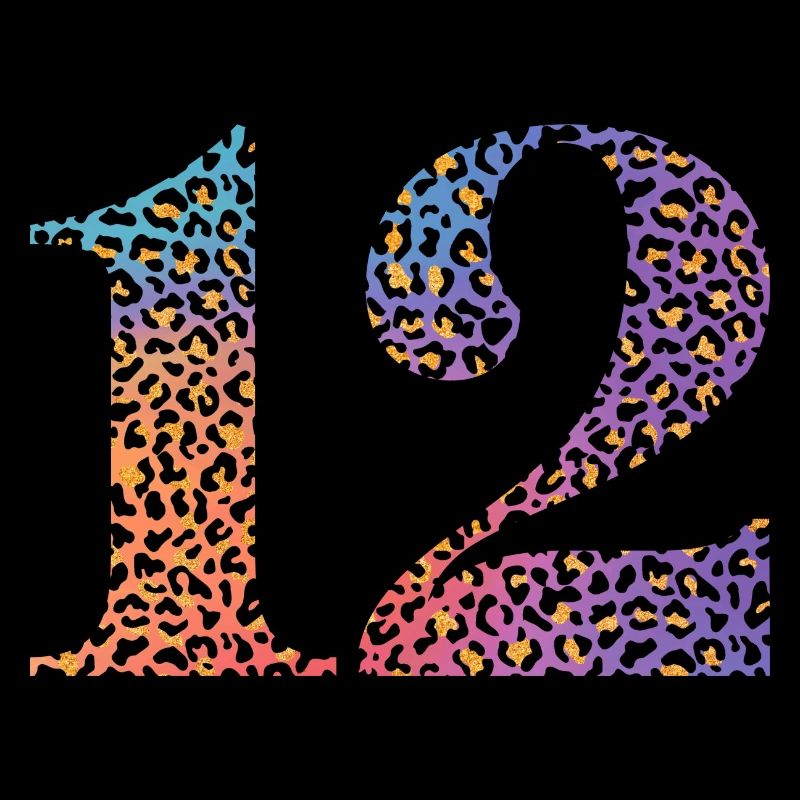 12e anniversaire léopard