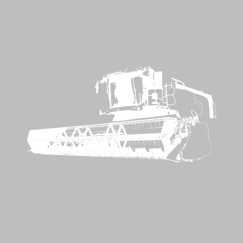 Combine grain corn thresh farmer