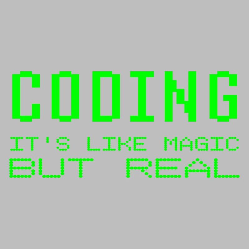Coding It's Like Magic But Real Programming Joke