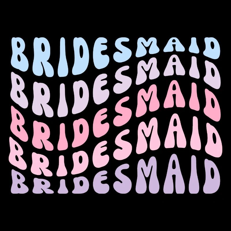 Pastel Bridesmaid