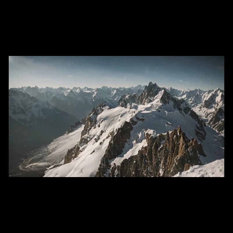 Montagne - Sommets enneigés