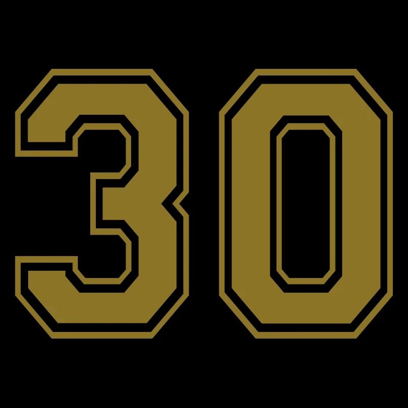 30 - Nummer