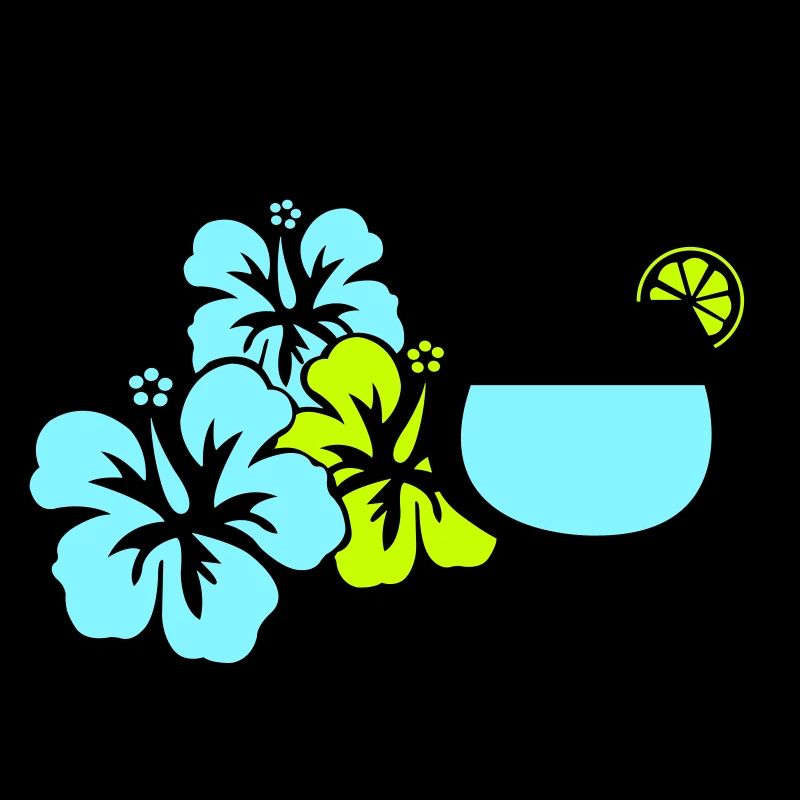 Cocktail Blumen Hawaii