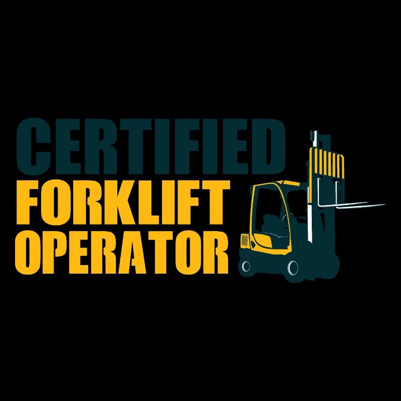 Certified forklift operator
