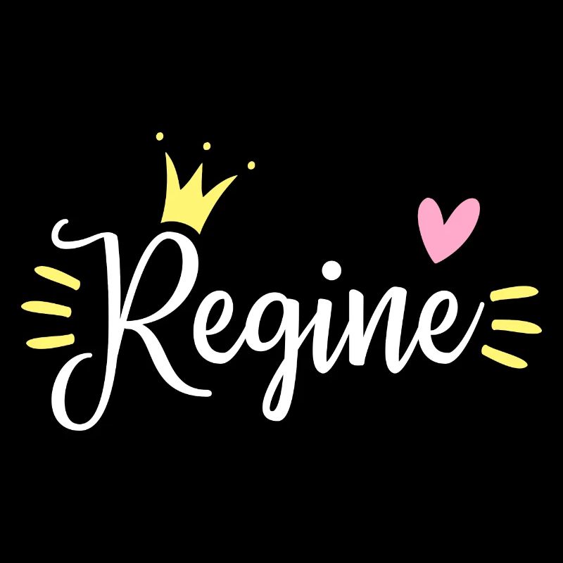 Couronne de nom de Régine