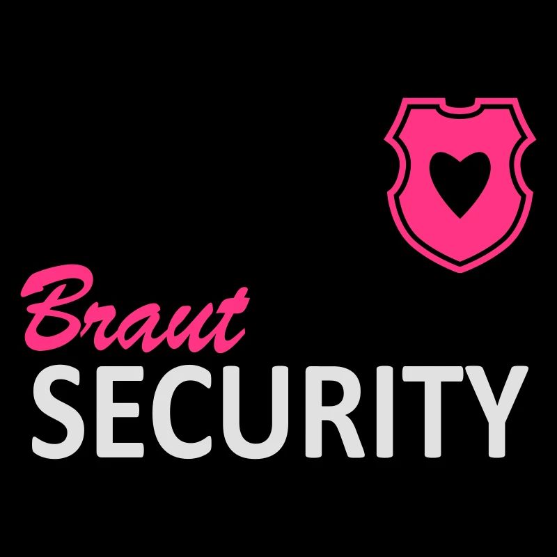 Braut Security JGA Design Pink
