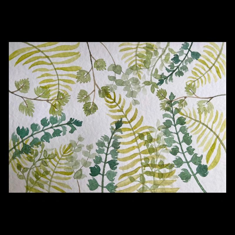motif de feuillage
