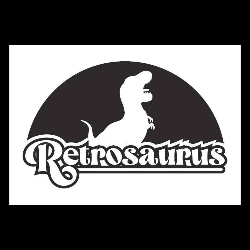 Retrosaurus b&w