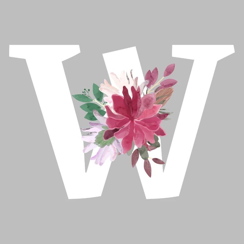 Brief mit Blumen