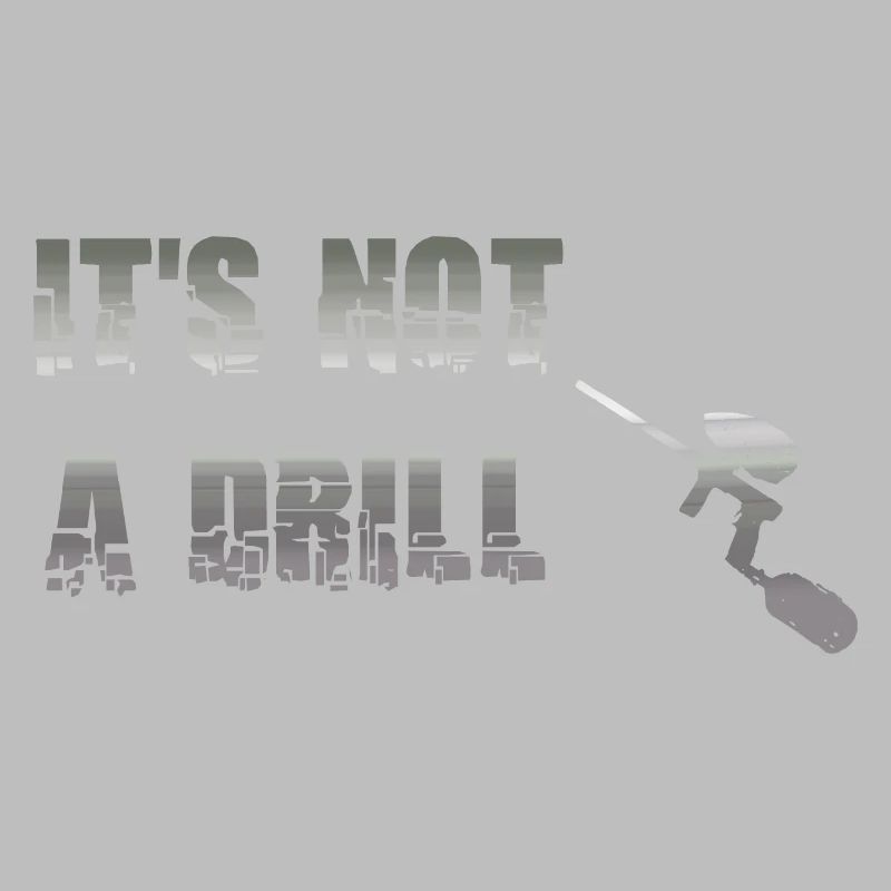 Ce n’est pas un exercice. C’est un marqueur de paintball