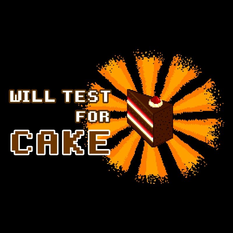 will test for cake