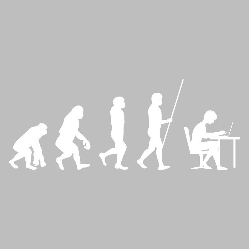 Computer Geek Development Evolution