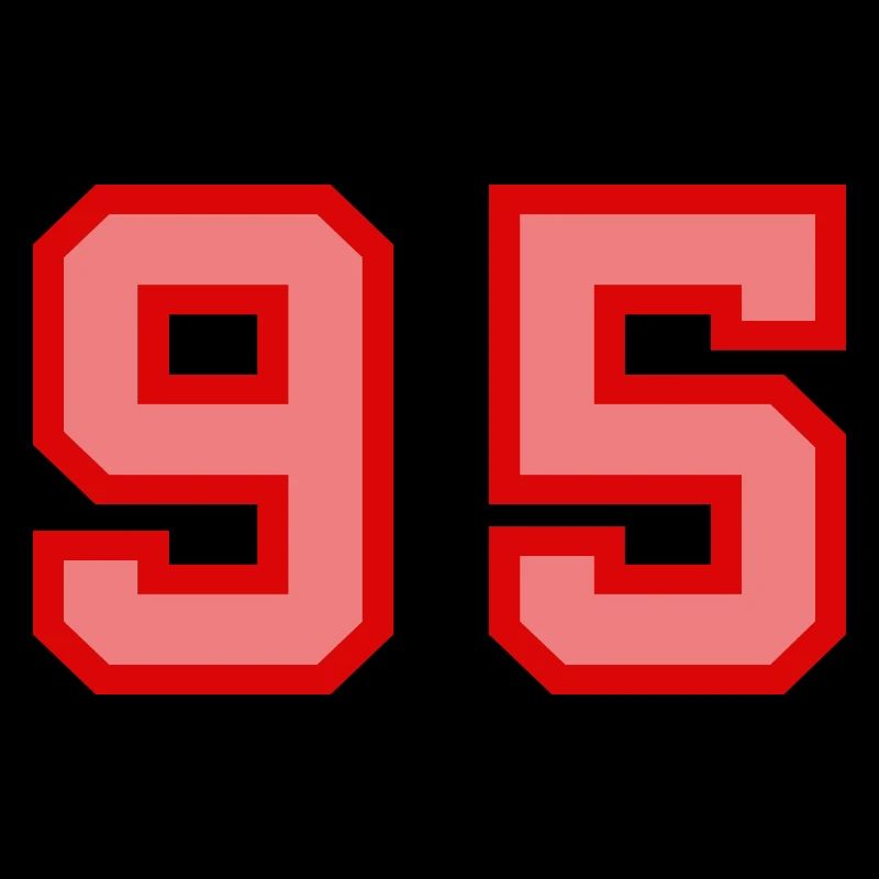 Cool Retro Retrostyle Numéro de maillot numéro de dos