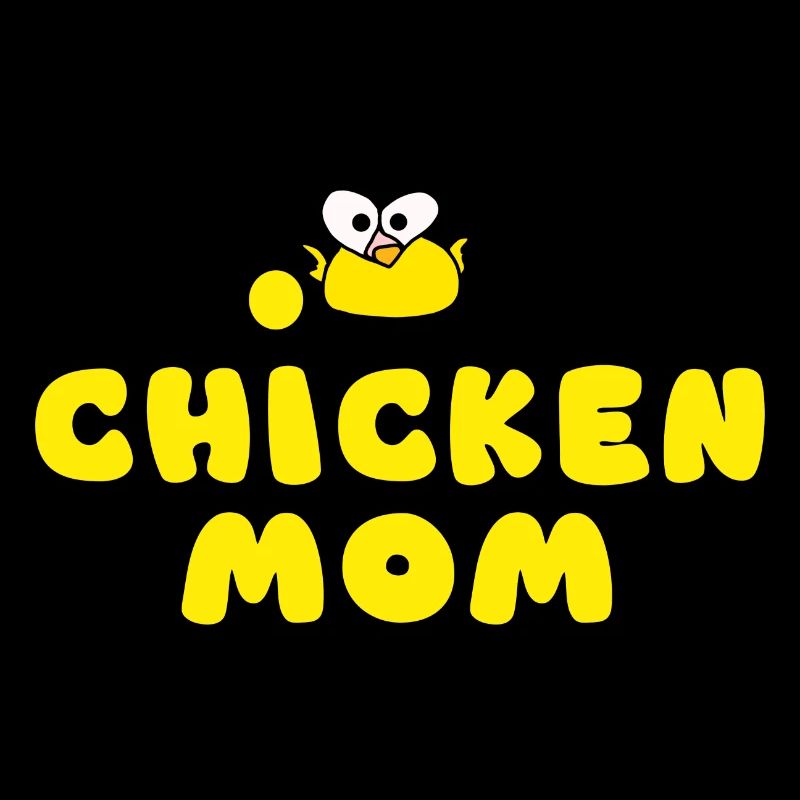 Poulet maman jaune