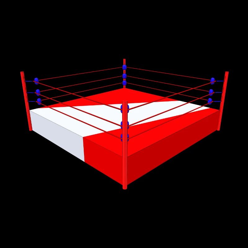 Ring de boxe, boxe, boxe