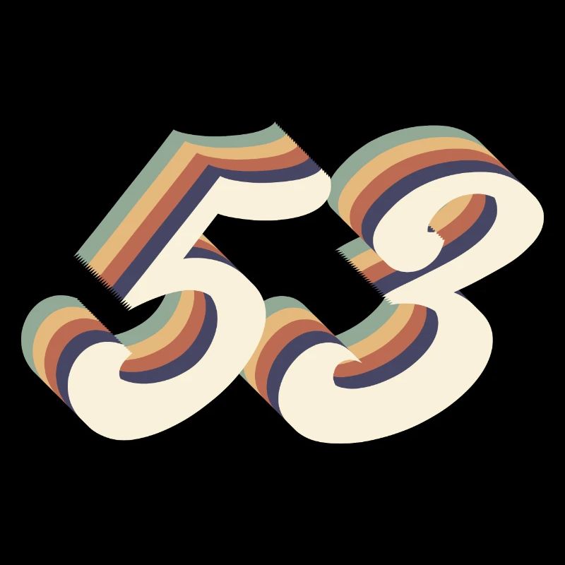 53rd anniversary vintage