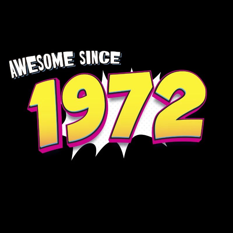 Retro 51st birthday in Pop Art Comic Book Style