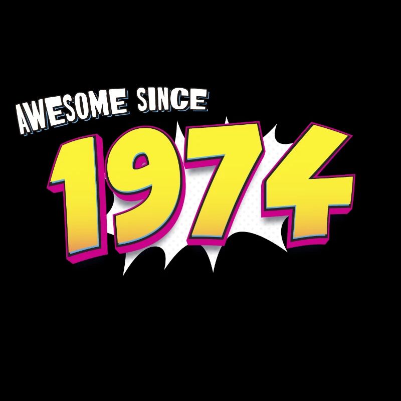 Retro 49th birthday in Pop Art Comic Book Style