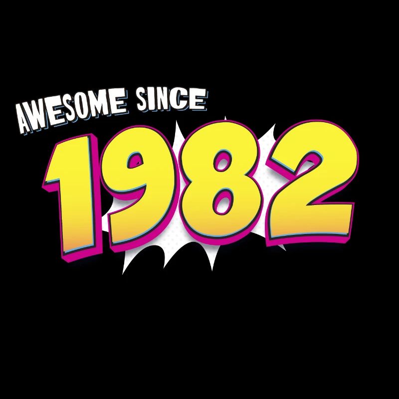 Retro 41st birthday in Pop Art Comic Book Style
