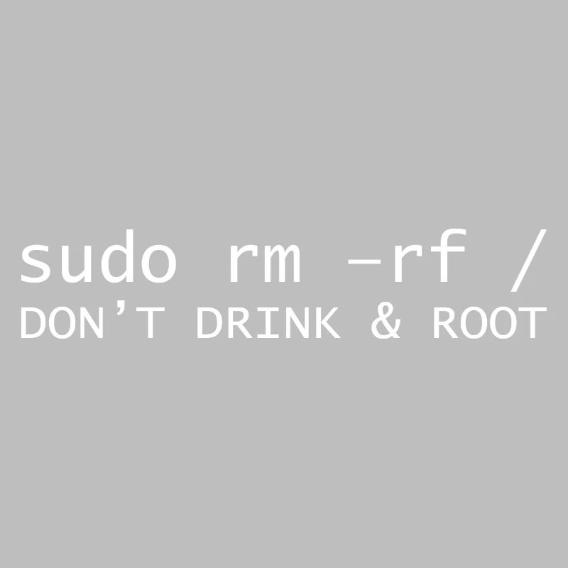 Don’t drink root programming cadeau d’information