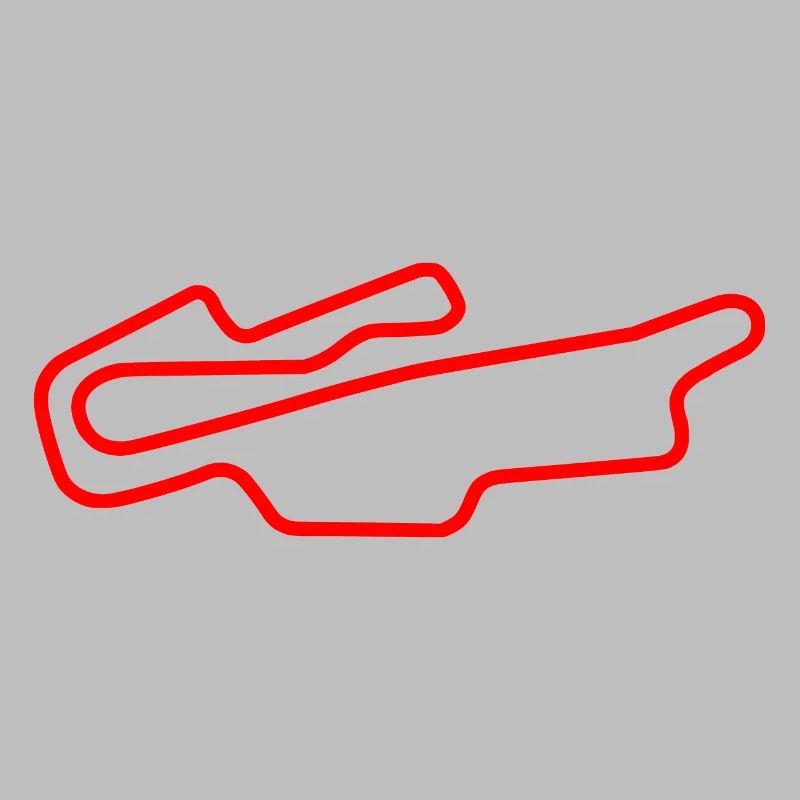 Mugello Circuit - Customize mit Ihrem eigenen Text