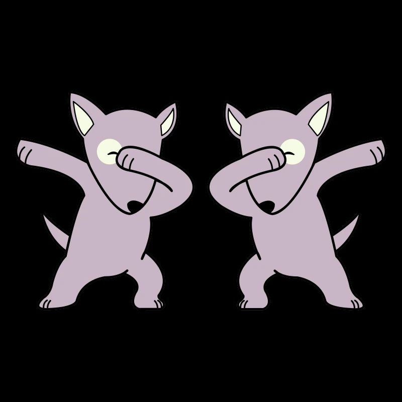 dabbing pour chien