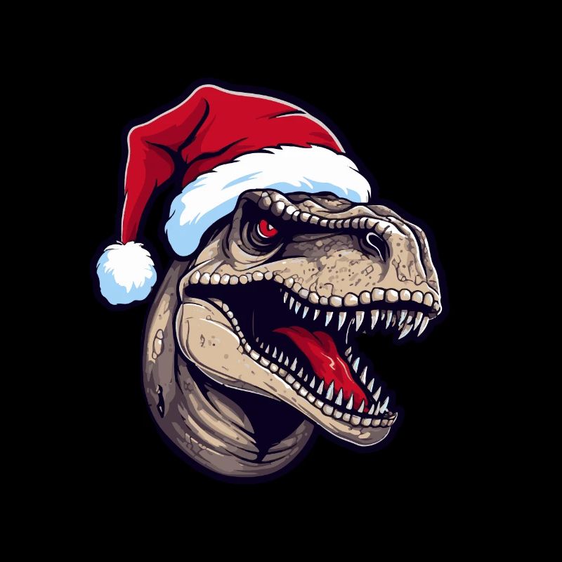 Dinosaurier Weihnachten Tier Kopf