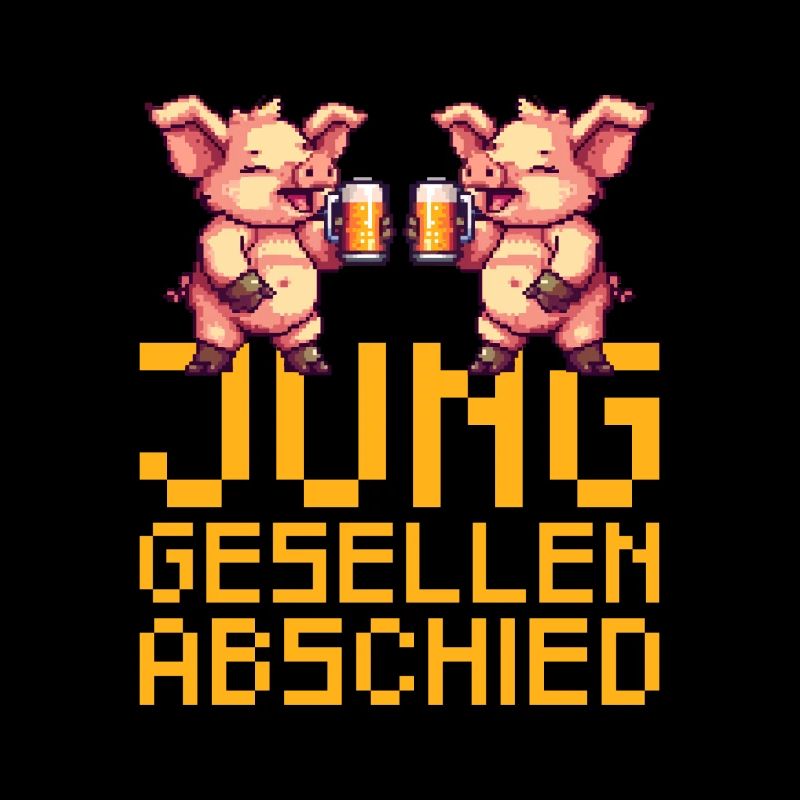 Schwein Junggesellenabschied Party Jga