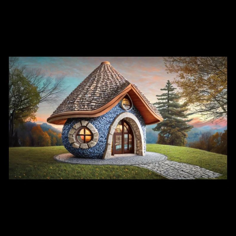 funny hooey a house is round and has no corners