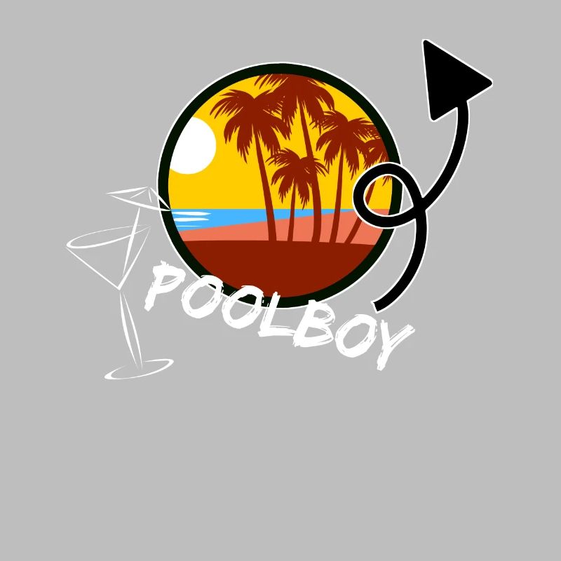 Poolboy Pooljunge Sixpack Training Animateur Shirt