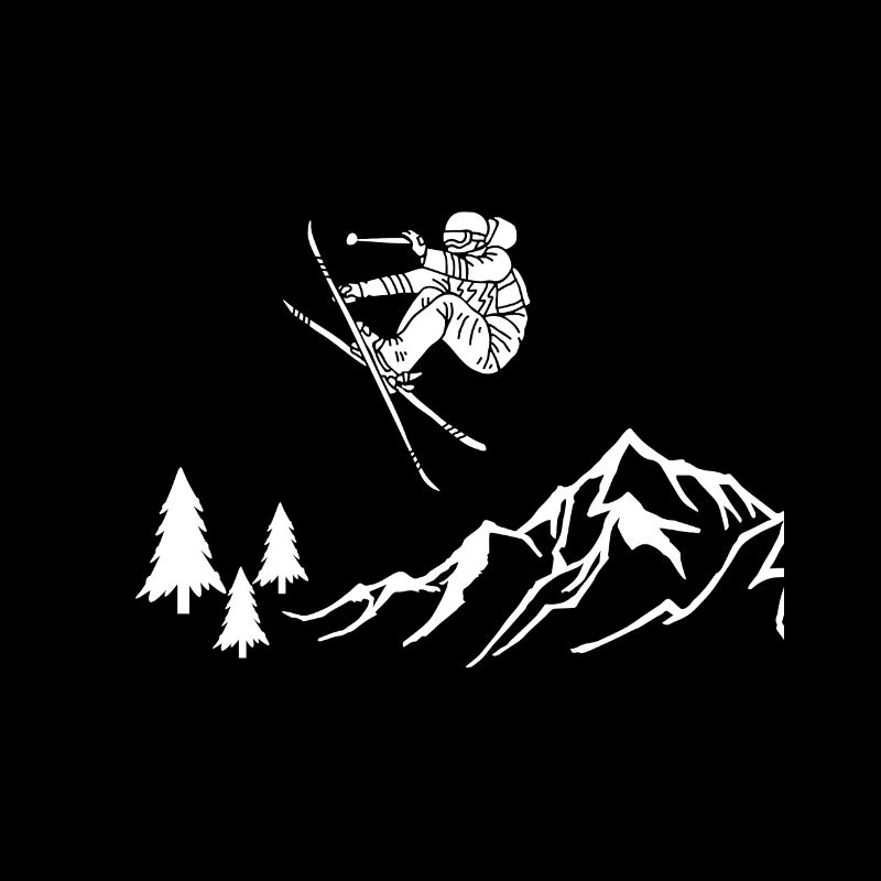 Skiing In The Alps