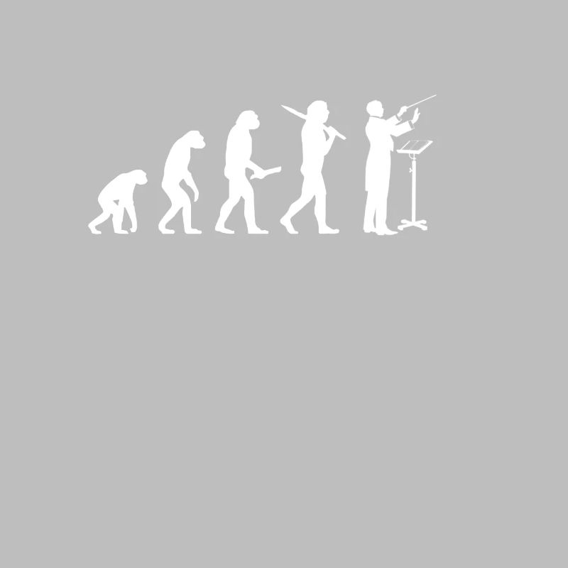 Evolution gift idea clock conductor ensemble