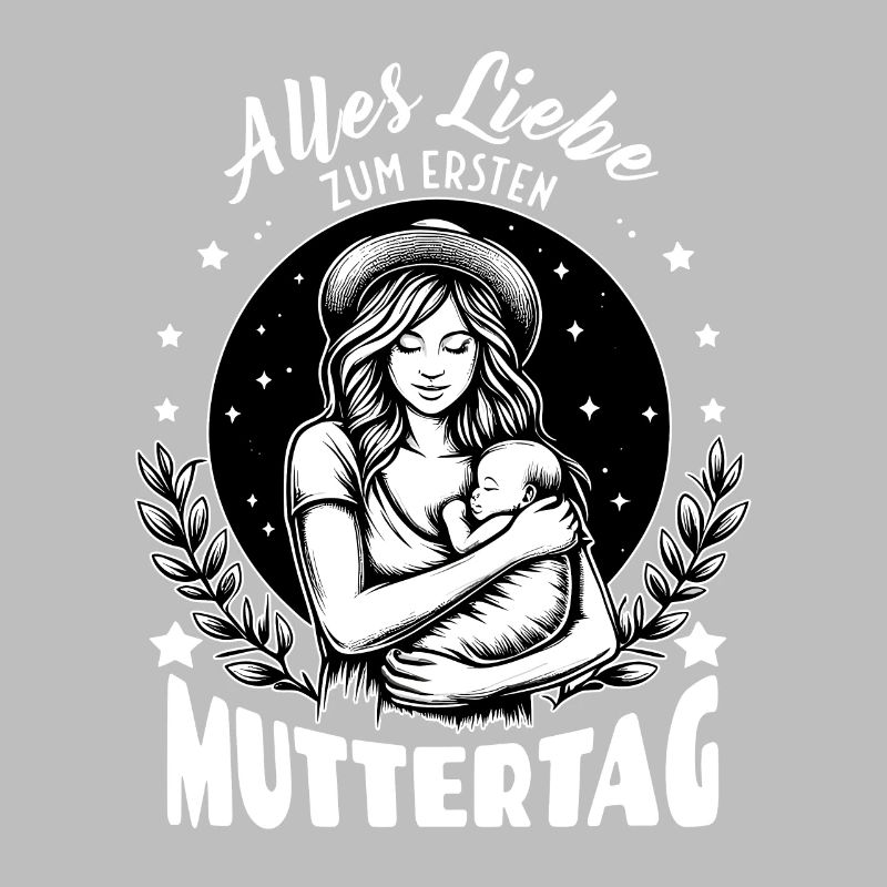 Alles Liebe zum Ersten Muttertag Mutter mit Kind