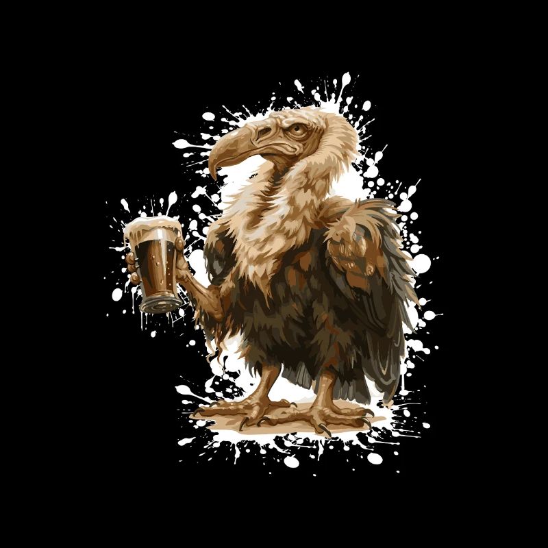 Harpyie Vogel Bier