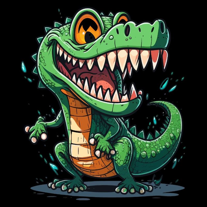 Grinning Gator