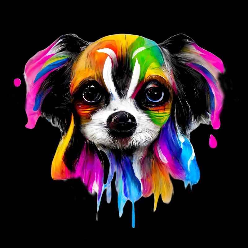 Papillon en couleur